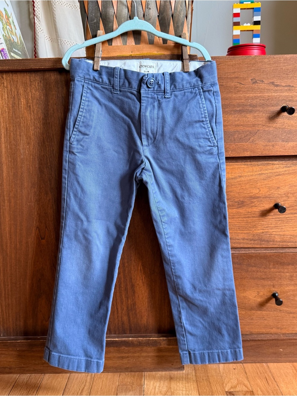 Crewcuts Boys Slate Blue Chino Pants